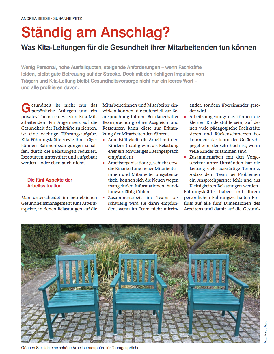 kibesuisse Titelblatt Externe Publikation