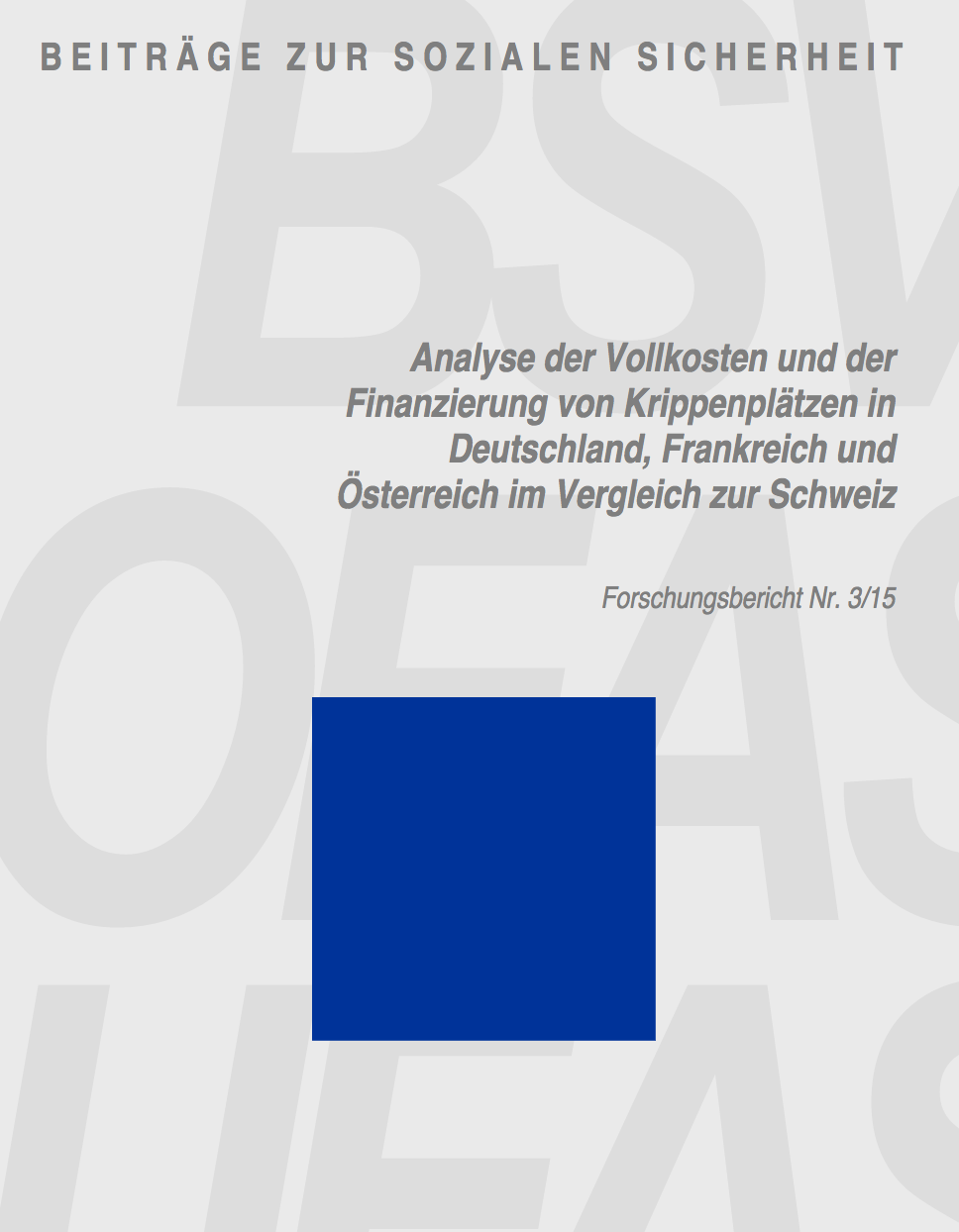 kibesuisse Titelblatt Externe Publikation